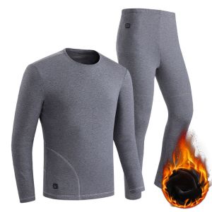 Graphene Washable Thermal Underwear Set Far Infrared Loungewear