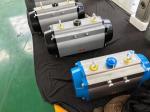 90 Rotation Rack Pinion Pneumatic Actuator Aluminum Alloy Part Turn Air Actuator