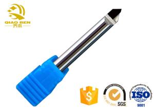China 30 35 40 45 Degree Pcd Milling Cutter 6mm Cnc Router End Mill factory