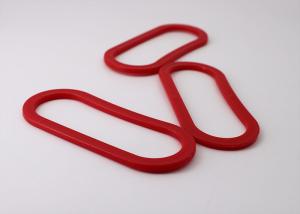 China Red Plastic Grocery Bag Carrying Handle For Retail Merchandise factory