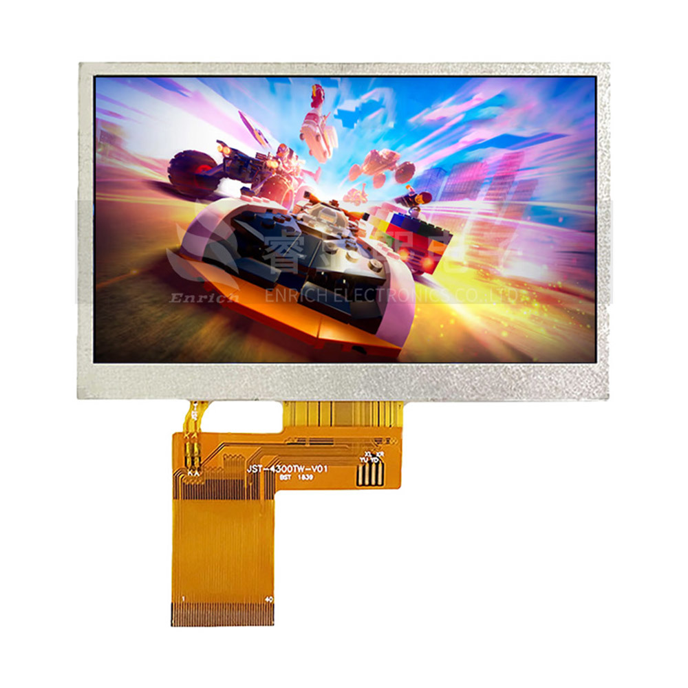 China 4.3 Inch TFT LCD Module IC ST7282 480x272 Resolution RGB Portable factory