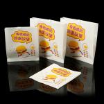 Custom Order Accepted Take Away Food Packaging Bag with Greaseproof White Kraft
