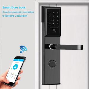 China SUS304 DC6V Apartment Smart Door Lock Password FCC Keyless Wireless Door Locks factory