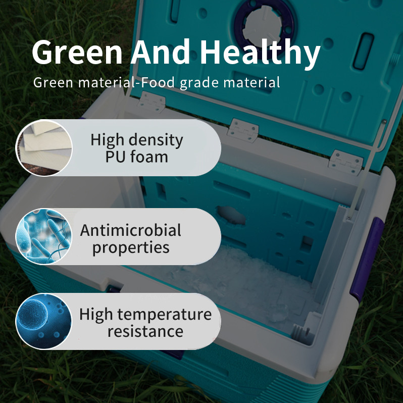 54L Factory High Quality Outdoor Cooler Insulated Ice Cooler Box Large Size