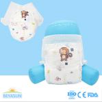 Super Absorbent Disposable Soft Cloth Like Film Baby Pull Up Pants