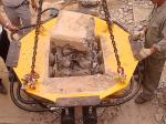 Excavator Pile Head Cutting 600mm Dia Round Concrete Cutter Machine