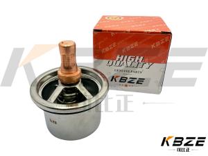China KOMATSU EXCAVATOR 600-421-6630 THERMOSTAT 82°C FITS 6D125E 6D140E 6D170E 12V140E factory