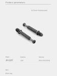 40mm Length Cam Lock Fastener Screw Customized Logo For 15mm Thickness Panel
