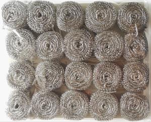 China AISI 410 / 430 Stainless Steel Scouring Ball Without Causing Any Scratch factory