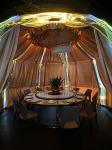 Good Quality Outdoor Hotel Resort Pc Leisure Round Glamping Sunscreen Double