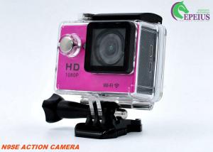 China 1080P HDMI 4k Helmet Mounted Camera , N9 Water Resistant Action Digital Camera 900mAh factory