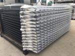 Customized Black Zinc Steel Metal Garrison Fence Panels Maintenance Free
