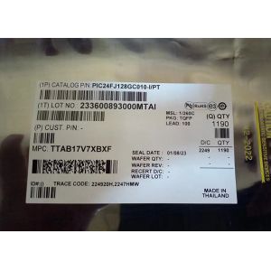 China Integrated Circuit Chip PIC24FJ128GC010-I/PT Microcontroller Chip 32MHz TQFP100 on sale China Integrated Circuit Chip PIC24FJ128GC010-I/PT Microcontroller Chip 32MHz TQFP100 on sale