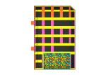 Big Indoor Trampoline Park / Kids Trampoline Party 19x11.5x3m With Soft Material