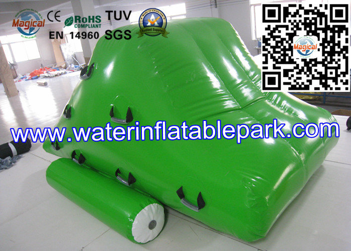 Amusement Park Excellent Inflatable Floating Iceberg Slide For Kids