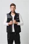 Indoor Mens Safety Vest With Mobile Phone Compartments