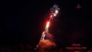 China Mandarin 740S Magical Shots Spit Beads Pyrotechnics Assortment Pack Fireworks factory