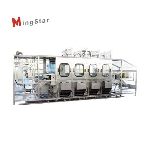 China SS304 10Jars/Min 20 Ltr Water Jar Pet Bottle Filling Machine factory
