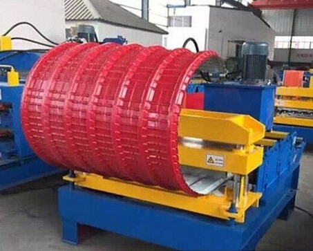China PLC Control Roof Pipe Bending Machine Hydraulic With Adjustable Speed factory