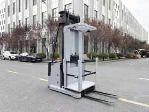 China Electric Order Picking Vehicle Forklift Cart Thrumb Switch Walking Alarm Light factory