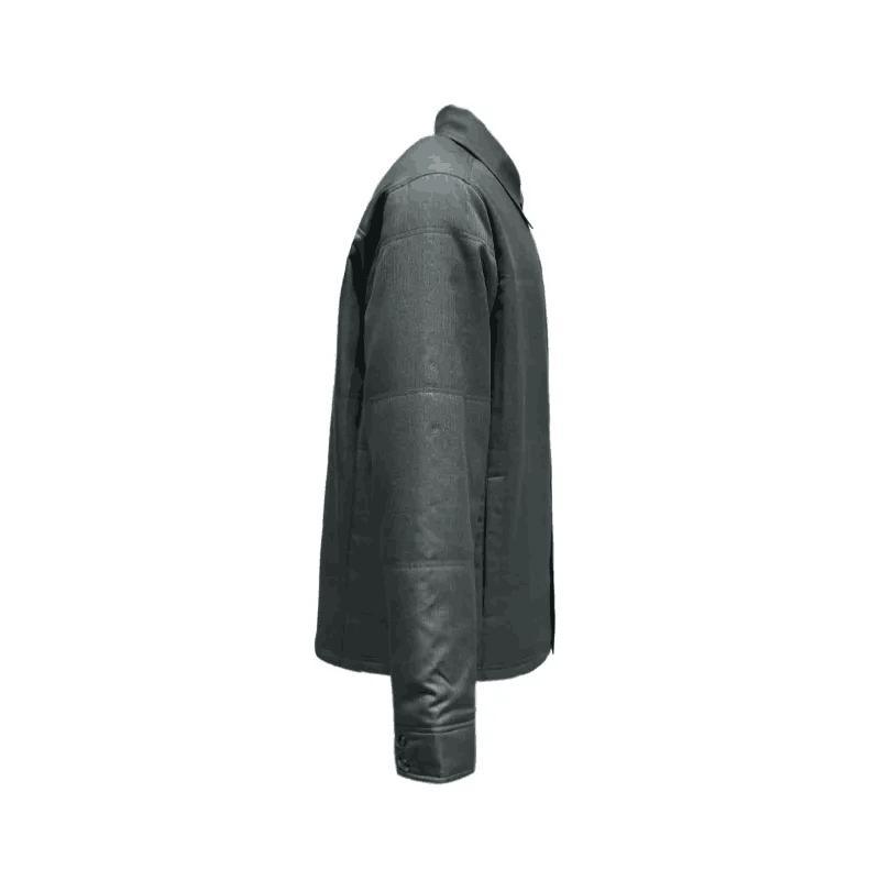 Men Cotton-Padded Coat 2023 Winter Turn-Down Collar Thicken Nylon Business Casual Jacket