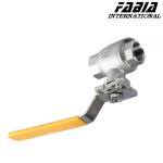 High Performance Manual Two Piece Stainless Steel Industrial Ball Valve