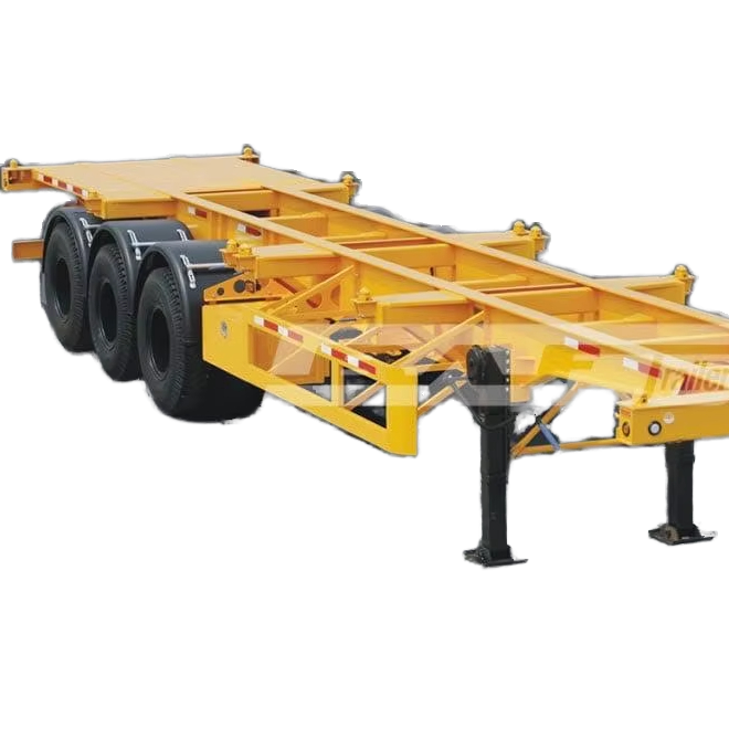 Skeleton Semi Trailer Container Transportation Trailer