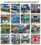300-22000Kg/H Scrap Metal Crusher Machine Car Radiator Metal Shredder Machine
