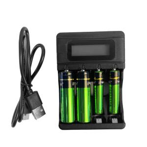 China Factory High Quality 4 Slots AA AAA 1.2V LED Charging Nimh Battery Charger factory