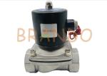 Silver Water Solenoid Valve 2S-400-40 / Stainless Steel Solenoid Valve Direct