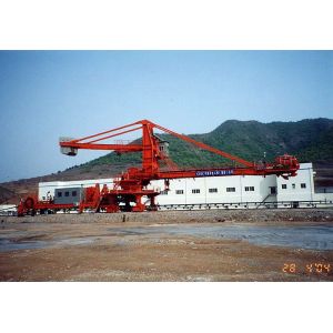 Stockyard Stacking And Reclaiming System For Bulk Material Handling