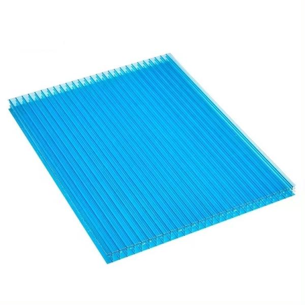 Factory Wholesale Custom High Quality Twin Wall Polycarbonate Roofing Sheet