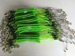 Heavy duty carabiner good strong stainless steel wire flexi coil lanyard for