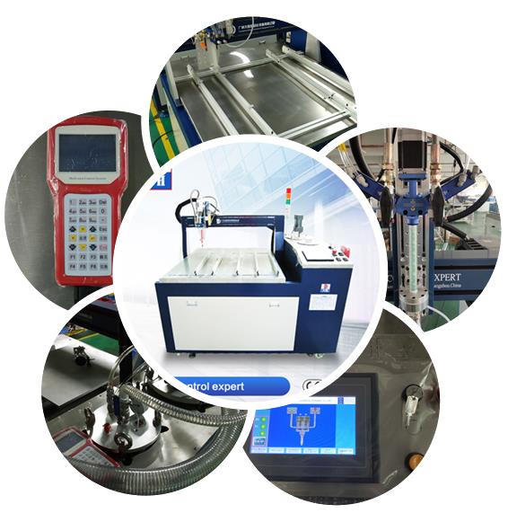 Customizable 1 1 10 1 Ratio Automatic Liquid Glue Dispenser Machine 10L Tank Capacity