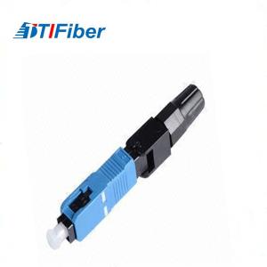 China Quick Fast Optical Fiber Connectors Adapter SM MM For UPC FTTH SC Single Mode factory