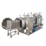 Water Immersion Autoclave For Canned Food Horizontal Pressure Retort Sterilizati