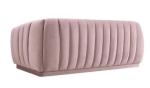 Fabric Blush new design wooden event sofa for wedding,living room sofa