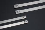 Heavy Duty Stainless Steel Cable Ties Self Locking 10 Inch Zip Ties 50pcs / Pkt