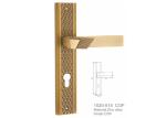 European Zinc Alloy Door Handle , 85mm Popular Kitchen Door Handles Gold Plated
