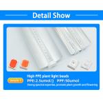 Double Row T8 LED Grow Light Fixture 36W Linkable Grow Light Strips For Indoor