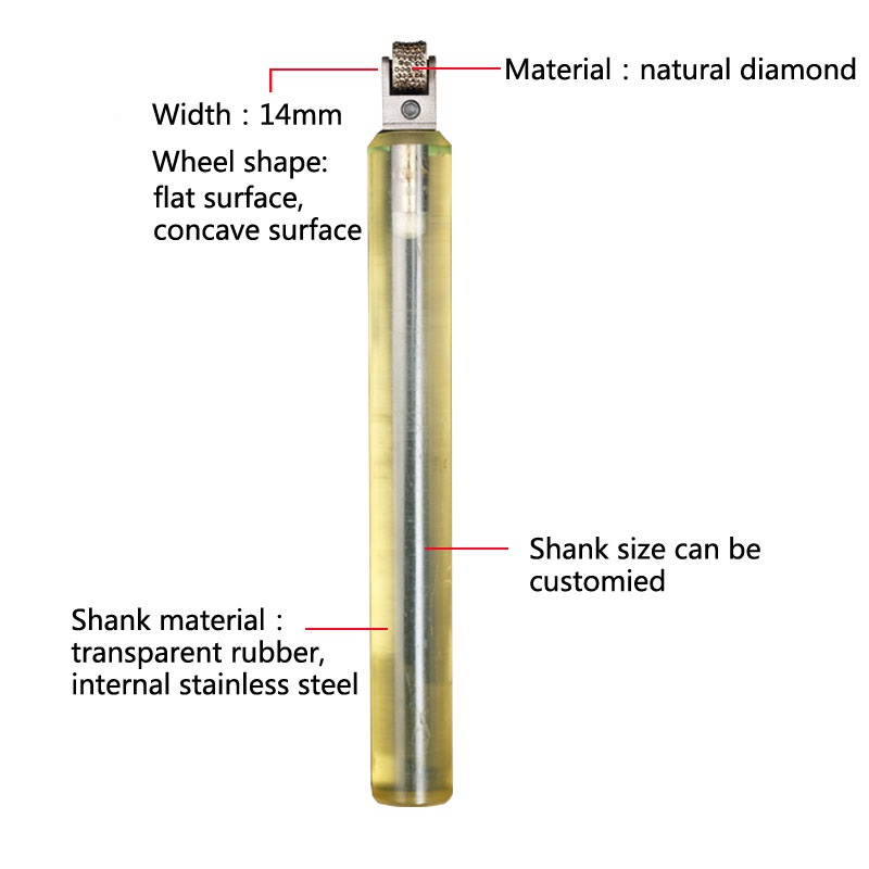 90pcs Natural Diamond Dull Wheel Background Tools