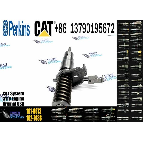 127-8209 0R-8483 127-8207 0R-8475 101-8673 0R-4374 Fuel Injector 1278209 for Cat Excavator 200B 320B 3116 3114 Parts