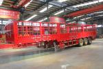 Fence Semi Truck Trailer Cargo Carrier Trailers Livestock Poultry Transport Semi