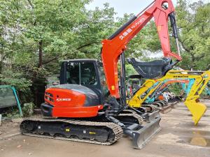 China KX163-5 Used Kubota Excavator 5.5T Crawler Hydraulic Excavator U 35 factory