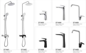 China Deck Mounted Waterfall Sink Tap Washroom Chrome Bathroom Faucets factory