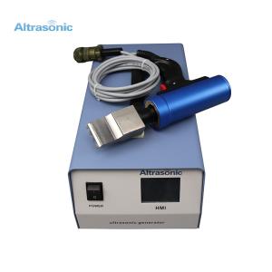 China Customized 35khz Ultrasonic Spot Welding Machine Gun Type For Plastic Parts factory