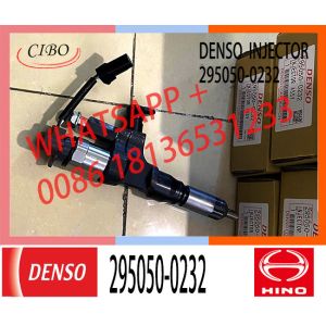 Common Rail Injector 295050-0230 295050-0231 295050-0232 for HINO J08E 23670