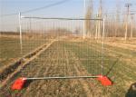 Temporary Security Fence Panels , Building Site Fencing 2.4m Length