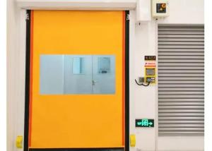 China 5000mm PVC High Speed Roller Shutter Door 50Hz Self Repairing factory