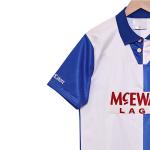 Blackburn Rovers 94-95 Home Retro Football Jerseys Team Classic Moisture Wicking